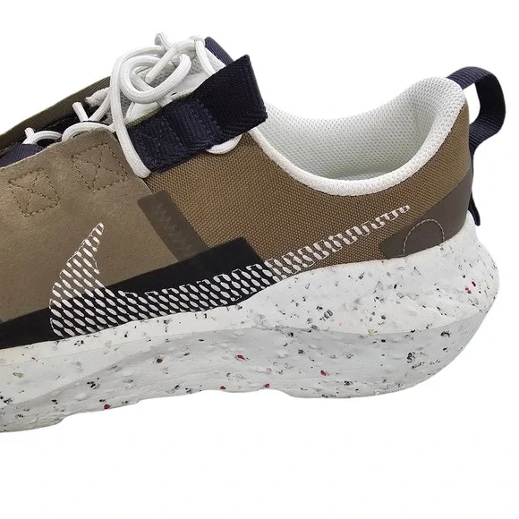 Nike Shoes Mens Size 12 Crater Impact Brown Kelp Running Trainer Sustainable - Picture 12 of 16